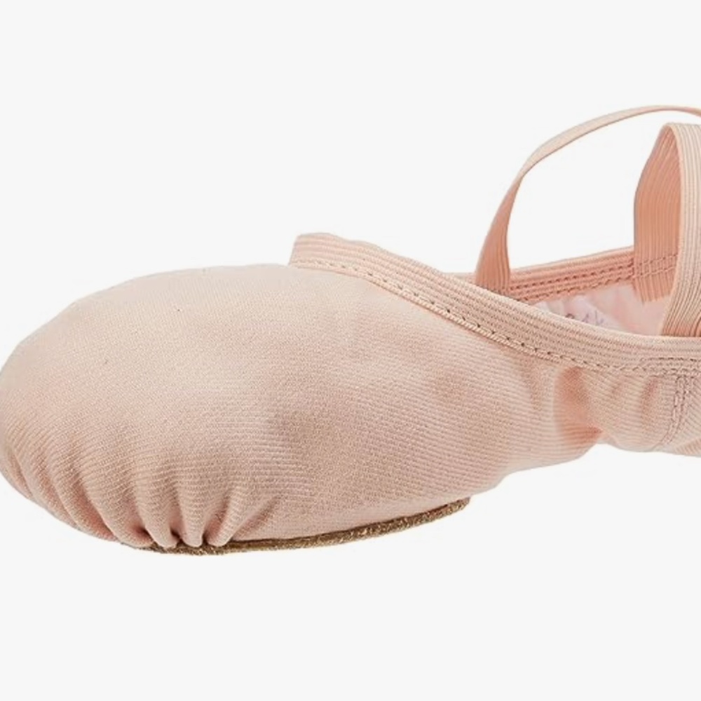 Bloch Childens Performa ballet slippers NIB 13B Theatrical Pink Canvas